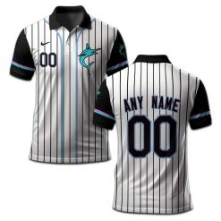 Miami Marlins | Personalized Polo Alternate Design Concept