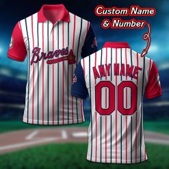 Polo Atlanta Braves | Personalized Polo Shirt FT16425