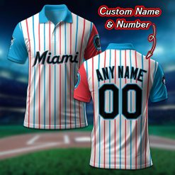 Miami Marlins | Personalized Polo Shirt FT16425