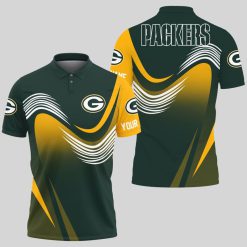 Green Bay Packers | Personalized Waves Polo Shirt
