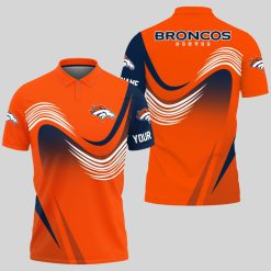 Denver Broncos | Personalized Waves Polo Shirt