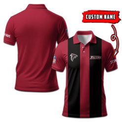 Atlanta Falcons | Personalized 2Lines Polo Shirt