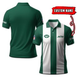 New York Jets | Personalized 2Lines Polo Shirt