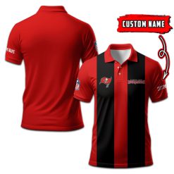 Tampa Bay Buccaneers | Personalized 2Lines Polo Shirt