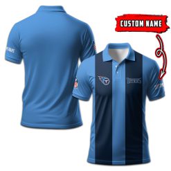 Tennessee Titans | Personalized 2Lines Polo Shirt