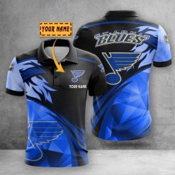 St Louis Blues | Personalized Polo Shirt