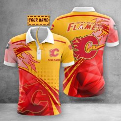 Calgary Flames | Personalized Polo Shirt
