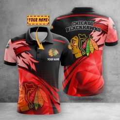 Chicago Blackhawks | Personalized Polo Shirt
