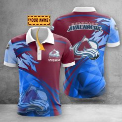 Colorado Avalanche | Personalized Polo Shirt