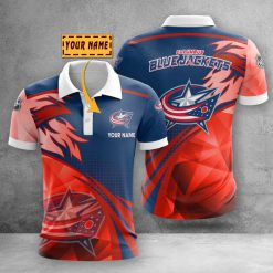 Columbus Blue Jackets | Personalized Polo Shirt