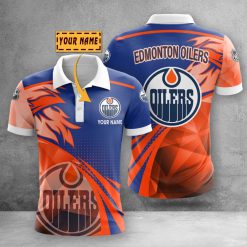 Edmonton Oilers | Personalized Polo Shirt
