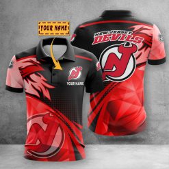 New Jersey Devils | Personalized Polo Shirt