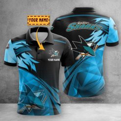 San Jose Sharks | Personalized Polo Shirt