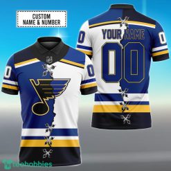 St Louis Blues | Personalized Polo Shirt