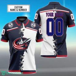Columbus Blue Jackets | Personalized Polo Shirt