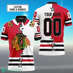 Chicago Blackhawks | Personalized Polo Shirt