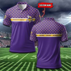 Minnesota Vikings | Personalized Polo Shirt