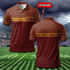 Washington Commanders | Personalized Polo Shirt