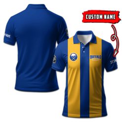 Buffalo Sabres | Personalized 2lines Polo Shirt