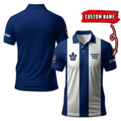 Toronto Maple Leafs | Personalized 2lines Polo Shirt