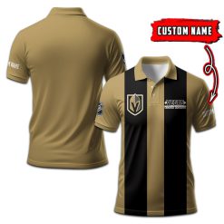 Vegas Golden Knights | Personalized 2lines Polo Shirt