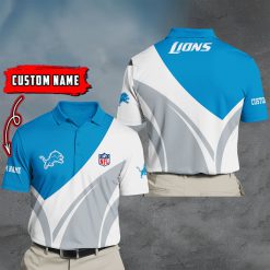Detroit Lions | Personalized Polo Shirt