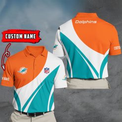 Miami Dolphins | Personalized Polo Shirt