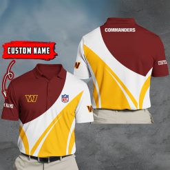 Washington Commanders | Personalized Polo Shirt