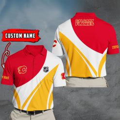 Calgary Flames | Personalized Window Polo Shirt