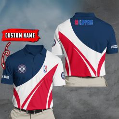 Los Angeles Clippers | Personalized Window Polo Shirt