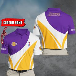 Los Angeles Lakers | Personalized Window Polo Shirt