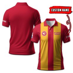 Atlanta Hawks | Personalized 2lines Polo Shirt