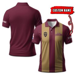 Cleveland Cavaliers | Personalized 2lines Polo Shirt
