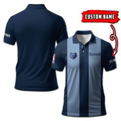 Memphis Grizzlies | Personalized 2lines Polo Shirt