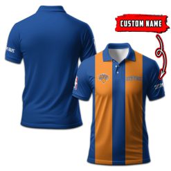 New York Knicks | Personalized 2lines Polo Shirt