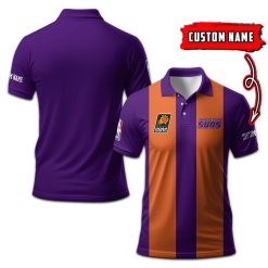 Phoenix Suns | Personalized 2lines Polo Shirt