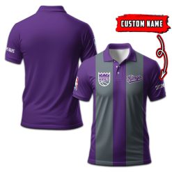 Sacramento Kings | Personalized 2lines Polo Shirt