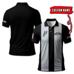 San Antonio Spurs | Personalized 2lines Polo Shirt