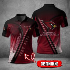 Arizona Cardinals | NFL Personalized Mosaic Polo Shirt