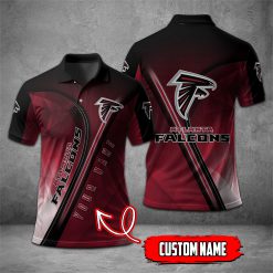 Atlanta Falcons | NFL Personalized Mosaic Polo Shirt