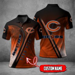Chicago Bears | NFL Personalized Mosaic Polo Shirt