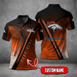 Denver Broncos | NFL Personalized Mosaic Polo Shirt