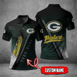 Green Bay Packers | NFL Personalized Mosaic Polo Shirt