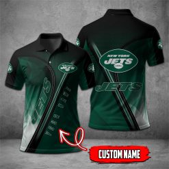New York Jets | NFL Personalized Mosaic Polo Shirt