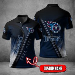 Tennessee Titans | NFL Personalized Mosaic Polo Shirt