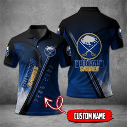 Buffalo Sabres | NHL Personalized Mosaic Polo Shirt
