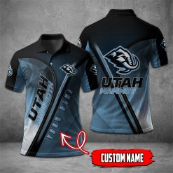 Utah Mammoth | NHL Personalized Mosaic Polo Shirt