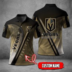 Vegas Golden Knights | NHL Personalized Mosaic Polo Shirt