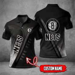 Brooklyn Nets | NBA Personalized Mosaic Polo Shirt