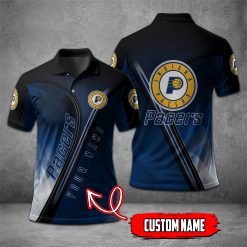 Indiana Pacers | NBA Personalized Mosaic Polo Shirt